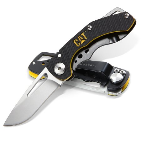 CAT 5 Inch Drop Point Folding Knife 980010